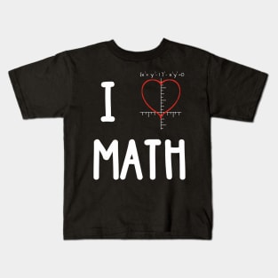 I Cardioid Math Kids T-Shirt